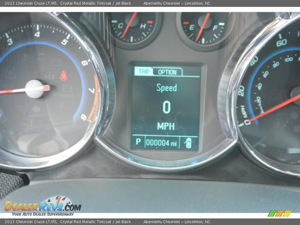 2013 Chevrolet Cruze LT/RS Crystal Red Metallic Tintcoat / Jet Black Photo #15