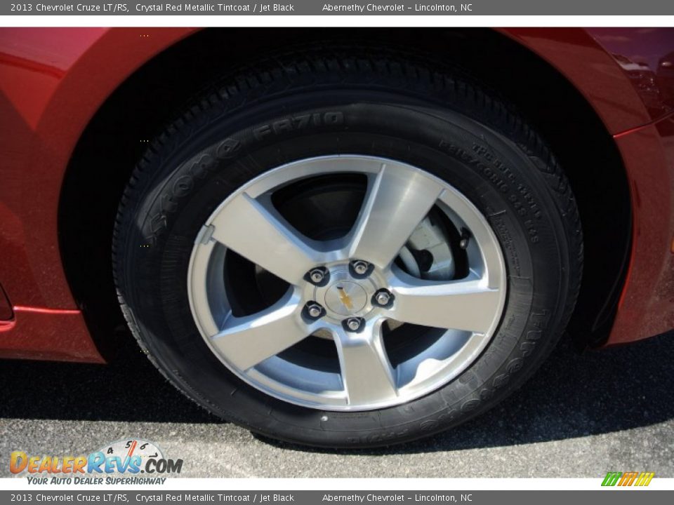 2013 Chevrolet Cruze LT/RS Crystal Red Metallic Tintcoat / Jet Black Photo #21