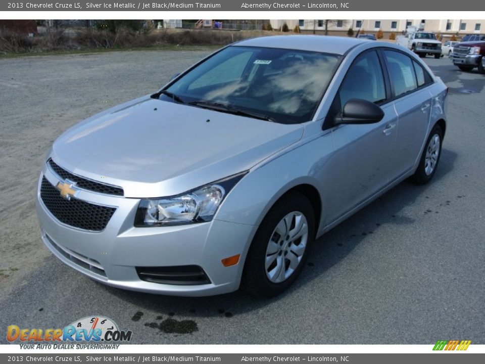 2013 Chevrolet Cruze LS Silver Ice Metallic / Jet Black/Medium Titanium Photo #2
