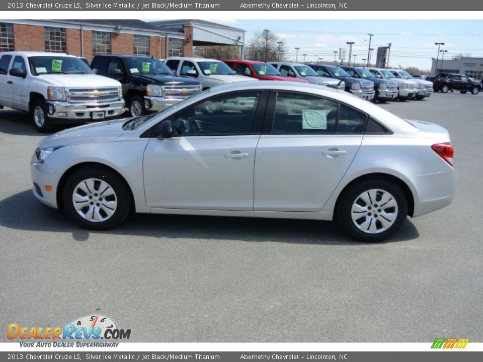 2013 Chevrolet Cruze LS Silver Ice Metallic / Jet Black/Medium Titanium Photo #3