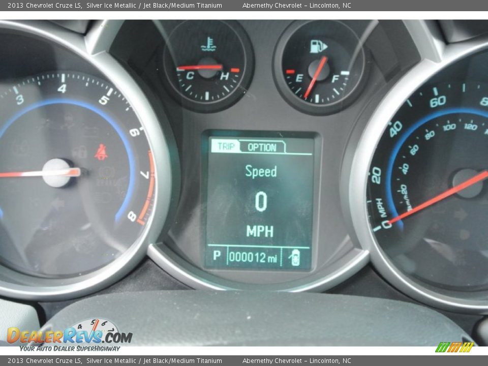 2013 Chevrolet Cruze LS Silver Ice Metallic / Jet Black/Medium Titanium Photo #14