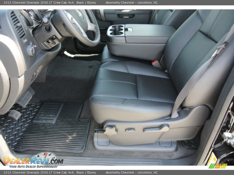 2013 Chevrolet Silverado 1500 LT Crew Cab 4x4 Black / Ebony Photo #7