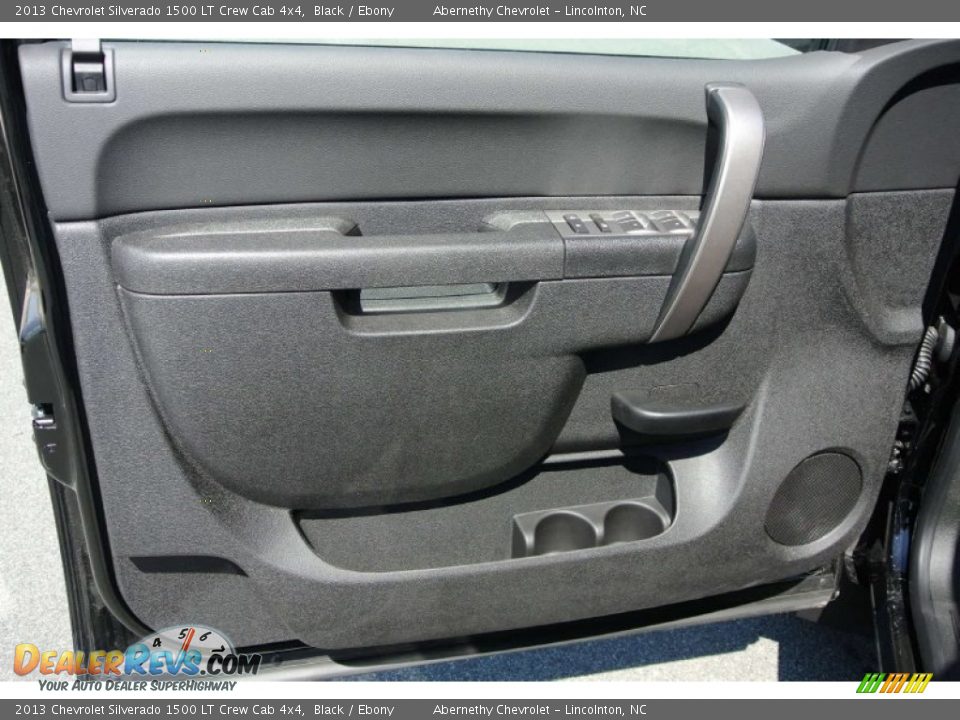 2013 Chevrolet Silverado 1500 LT Crew Cab 4x4 Black / Ebony Photo #8