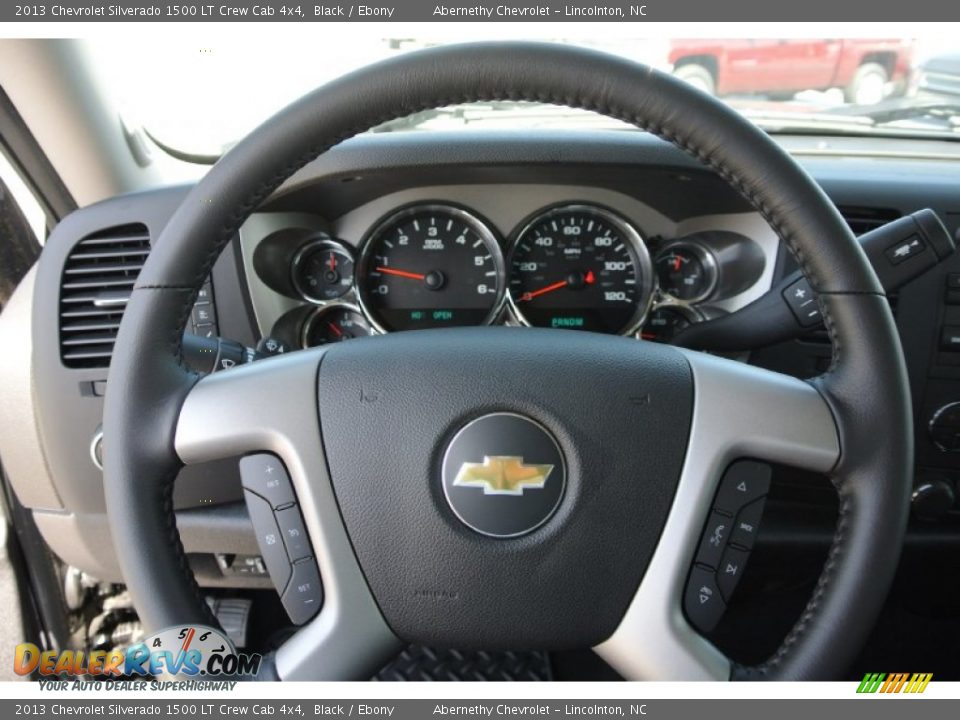 2013 Chevrolet Silverado 1500 LT Crew Cab 4x4 Black / Ebony Photo #12