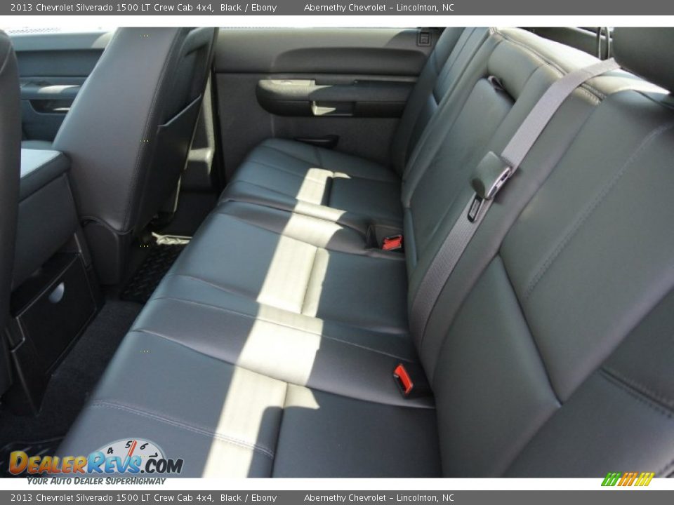 2013 Chevrolet Silverado 1500 LT Crew Cab 4x4 Black / Ebony Photo #14
