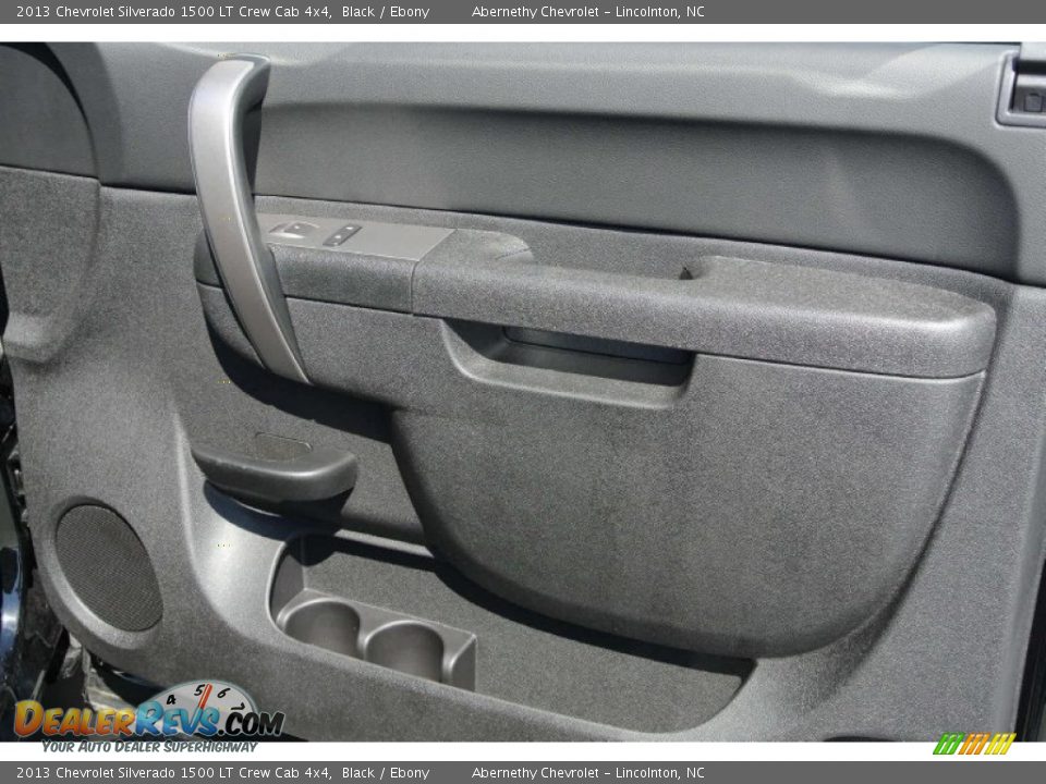 2013 Chevrolet Silverado 1500 LT Crew Cab 4x4 Black / Ebony Photo #17