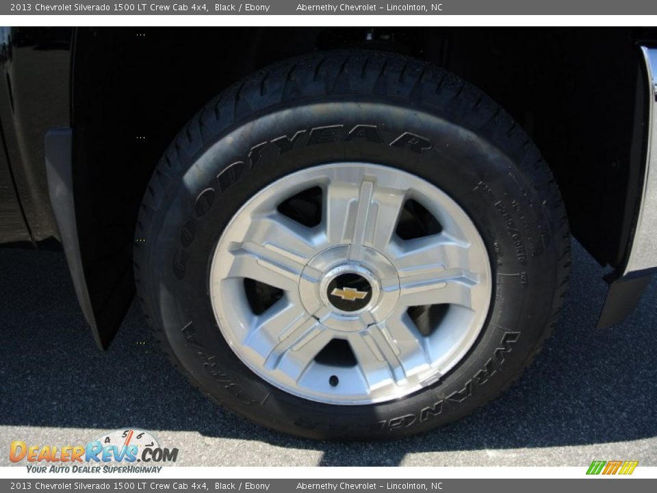 2013 Chevrolet Silverado 1500 LT Crew Cab 4x4 Black / Ebony Photo #18