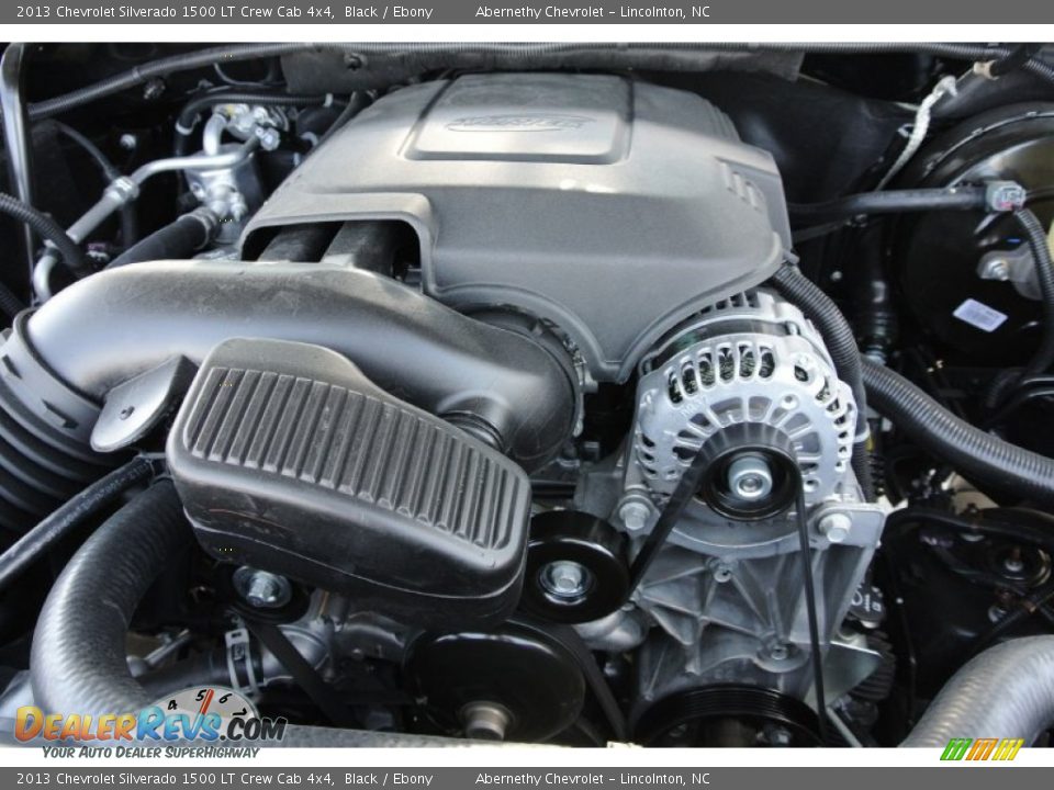 2013 Chevrolet Silverado 1500 LT Crew Cab 4x4 Black / Ebony Photo #19