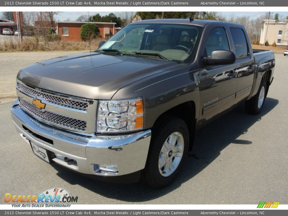 2013 Chevrolet Silverado 1500 LT Crew Cab 4x4 Mocha Steel Metallic / Light Cashmere/Dark Cashmere Photo #2
