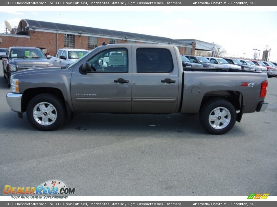 2013 Chevrolet Silverado 1500 LT Crew Cab 4x4 Mocha Steel Metallic / Light Cashmere/Dark Cashmere Photo #3