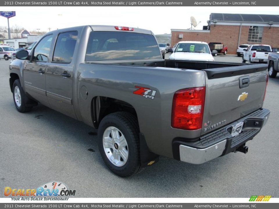 2013 Chevrolet Silverado 1500 LT Crew Cab 4x4 Mocha Steel Metallic / Light Cashmere/Dark Cashmere Photo #4