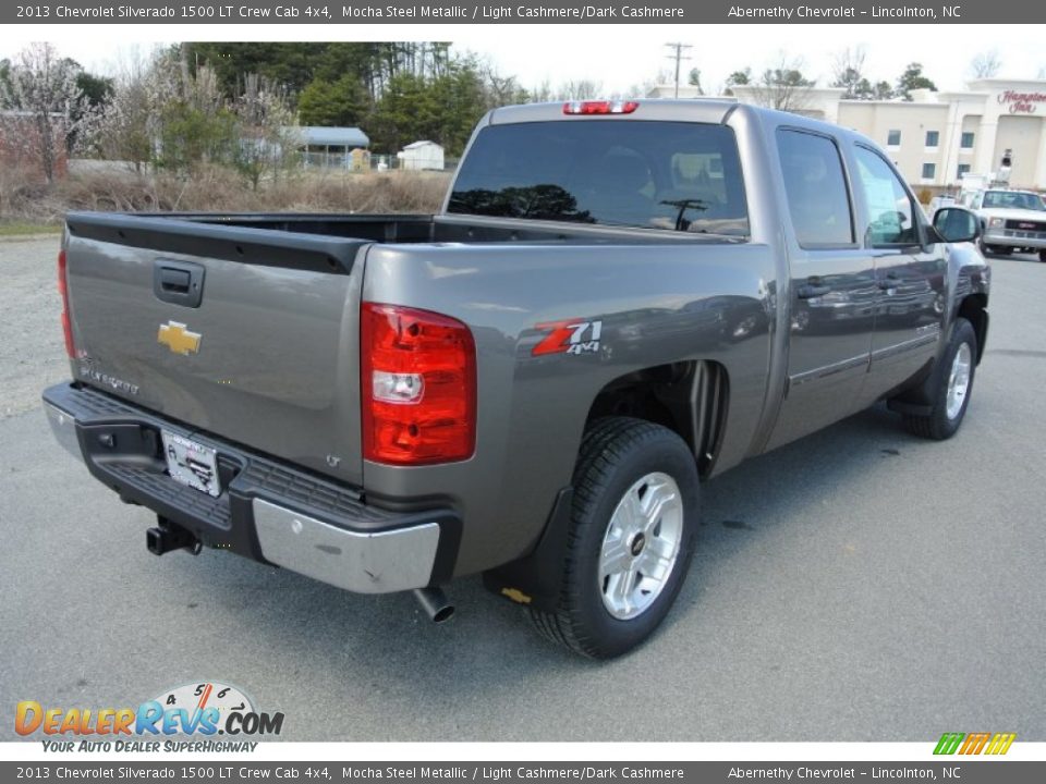 2013 Chevrolet Silverado 1500 LT Crew Cab 4x4 Mocha Steel Metallic / Light Cashmere/Dark Cashmere Photo #5