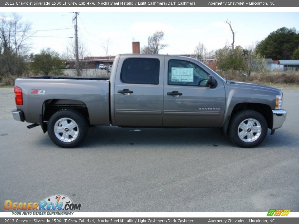 2013 Chevrolet Silverado 1500 LT Crew Cab 4x4 Mocha Steel Metallic / Light Cashmere/Dark Cashmere Photo #6