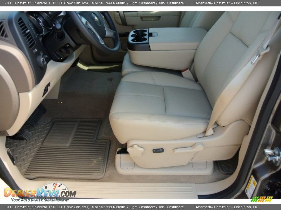 2013 Chevrolet Silverado 1500 LT Crew Cab 4x4 Mocha Steel Metallic / Light Cashmere/Dark Cashmere Photo #7