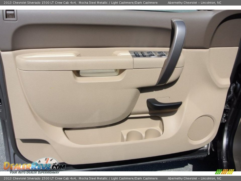 2013 Chevrolet Silverado 1500 LT Crew Cab 4x4 Mocha Steel Metallic / Light Cashmere/Dark Cashmere Photo #8