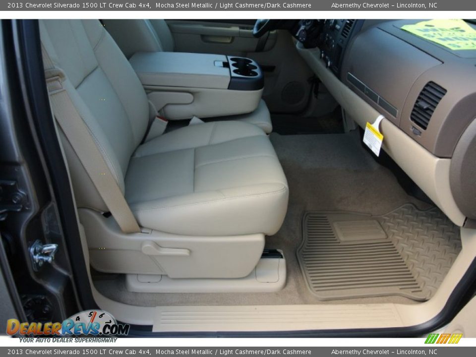 2013 Chevrolet Silverado 1500 LT Crew Cab 4x4 Mocha Steel Metallic / Light Cashmere/Dark Cashmere Photo #16