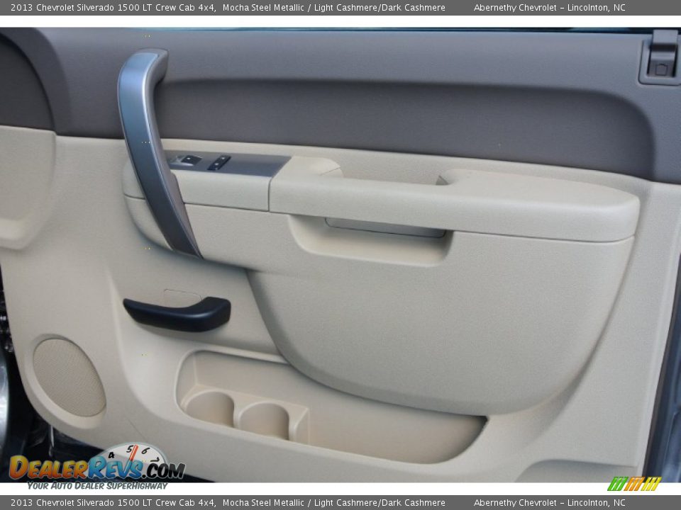 2013 Chevrolet Silverado 1500 LT Crew Cab 4x4 Mocha Steel Metallic / Light Cashmere/Dark Cashmere Photo #17