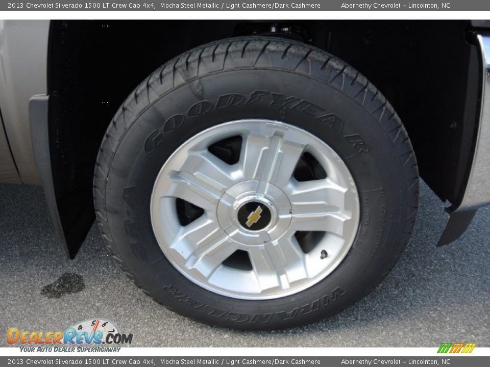 2013 Chevrolet Silverado 1500 LT Crew Cab 4x4 Mocha Steel Metallic / Light Cashmere/Dark Cashmere Photo #18