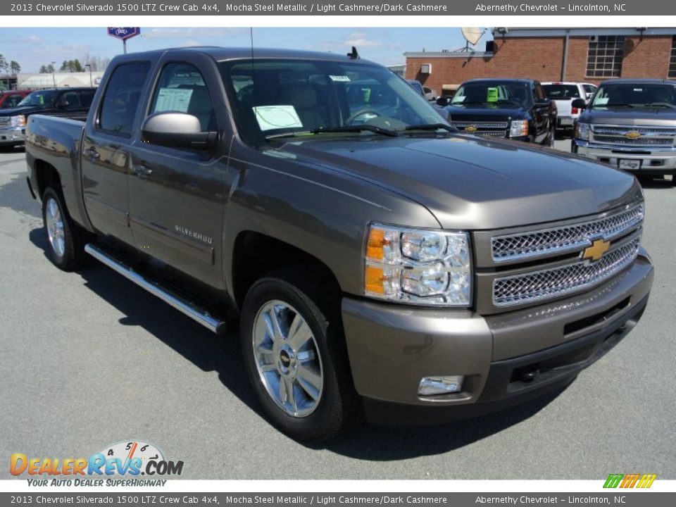 2013 Chevrolet Silverado 1500 LTZ Crew Cab 4x4 Mocha Steel Metallic / Light Cashmere/Dark Cashmere Photo #1