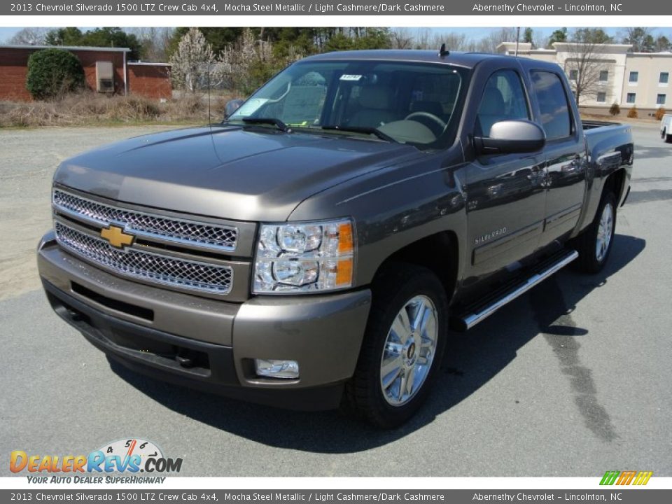 2013 Chevrolet Silverado 1500 LTZ Crew Cab 4x4 Mocha Steel Metallic / Light Cashmere/Dark Cashmere Photo #2