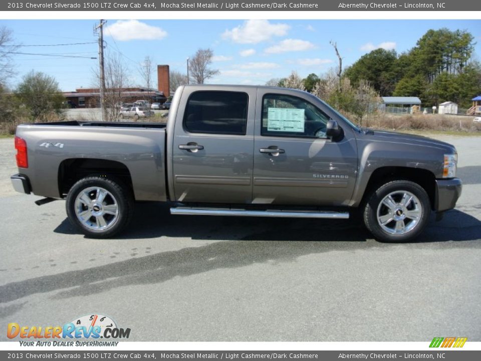 2013 Chevrolet Silverado 1500 LTZ Crew Cab 4x4 Mocha Steel Metallic / Light Cashmere/Dark Cashmere Photo #6