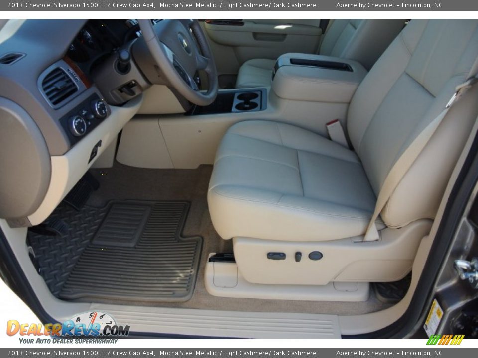 2013 Chevrolet Silverado 1500 LTZ Crew Cab 4x4 Mocha Steel Metallic / Light Cashmere/Dark Cashmere Photo #7