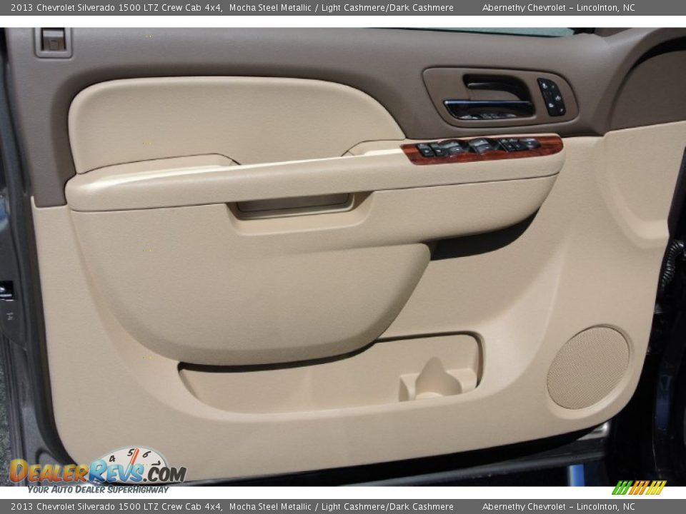 2013 Chevrolet Silverado 1500 LTZ Crew Cab 4x4 Mocha Steel Metallic / Light Cashmere/Dark Cashmere Photo #8