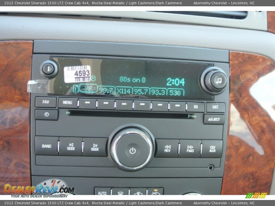 2013 Chevrolet Silverado 1500 LTZ Crew Cab 4x4 Mocha Steel Metallic / Light Cashmere/Dark Cashmere Photo #12