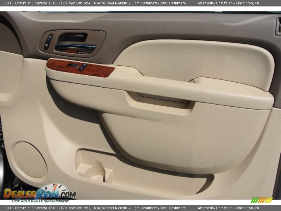 2013 Chevrolet Silverado 1500 LTZ Crew Cab 4x4 Mocha Steel Metallic / Light Cashmere/Dark Cashmere Photo #18