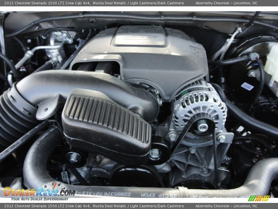 2013 Chevrolet Silverado 1500 LTZ Crew Cab 4x4 Mocha Steel Metallic / Light Cashmere/Dark Cashmere Photo #21