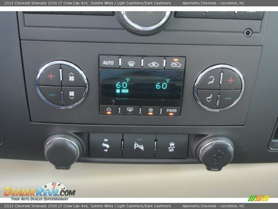 2013 Chevrolet Silverado 1500 LT Crew Cab 4x4 Summit White / Light Cashmere/Dark Cashmere Photo #9