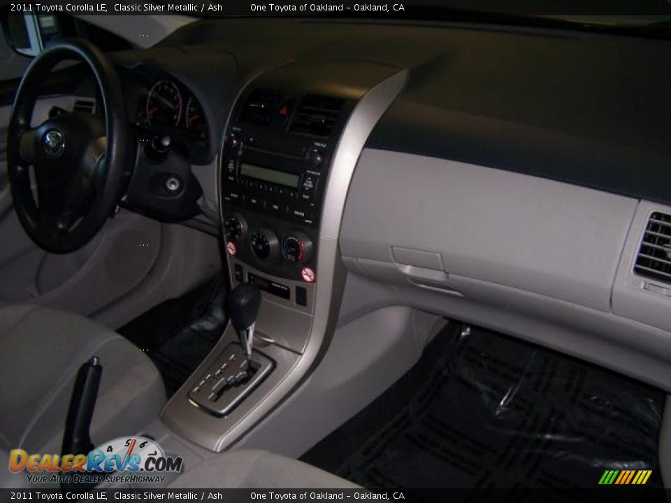 2011 Toyota Corolla LE Classic Silver Metallic / Ash Photo #12