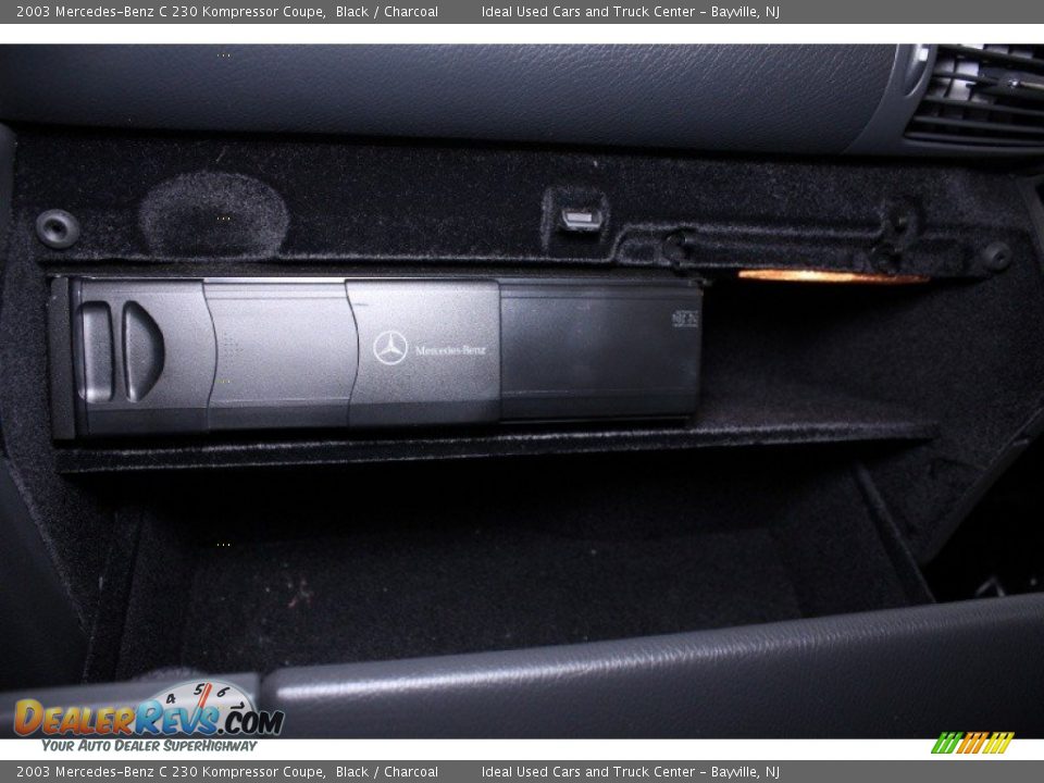 2003 Mercedes-Benz C 230 Kompressor Coupe Black / Charcoal Photo #9