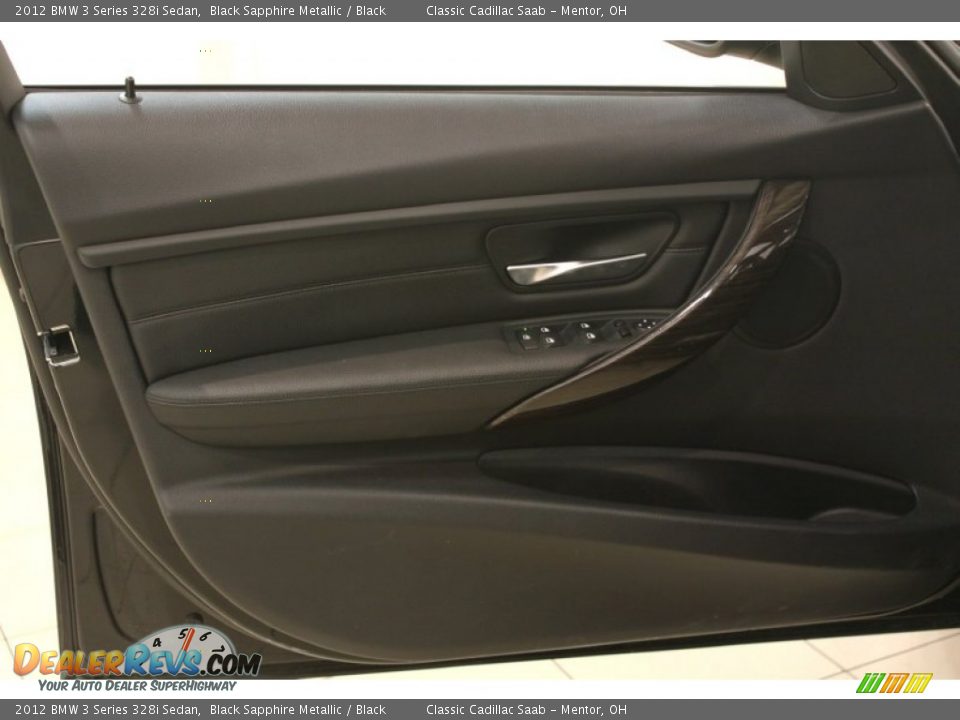 2012 BMW 3 Series 328i Sedan Black Sapphire Metallic / Black Photo #4