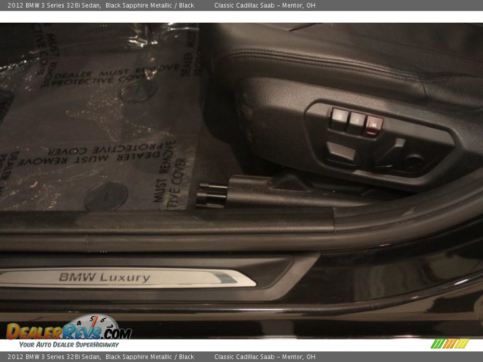2012 BMW 3 Series 328i Sedan Black Sapphire Metallic / Black Photo #6