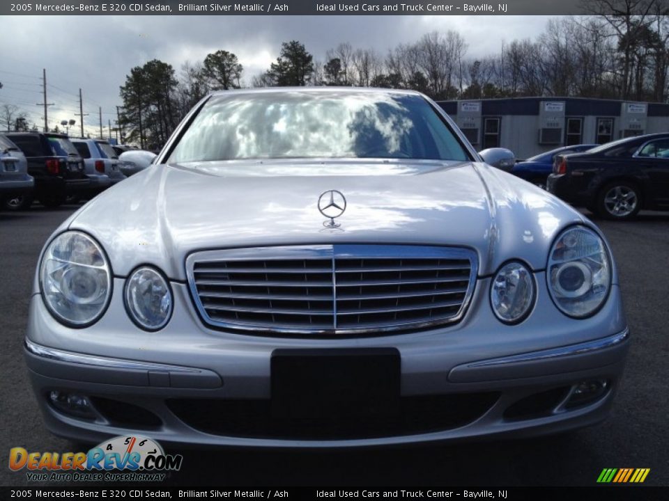 2005 Mercedes-Benz E 320 CDI Sedan Brilliant Silver Metallic / Ash Photo #2