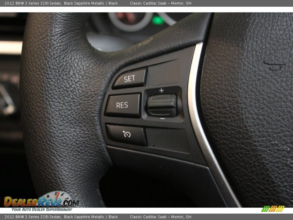 2012 BMW 3 Series 328i Sedan Black Sapphire Metallic / Black Photo #9