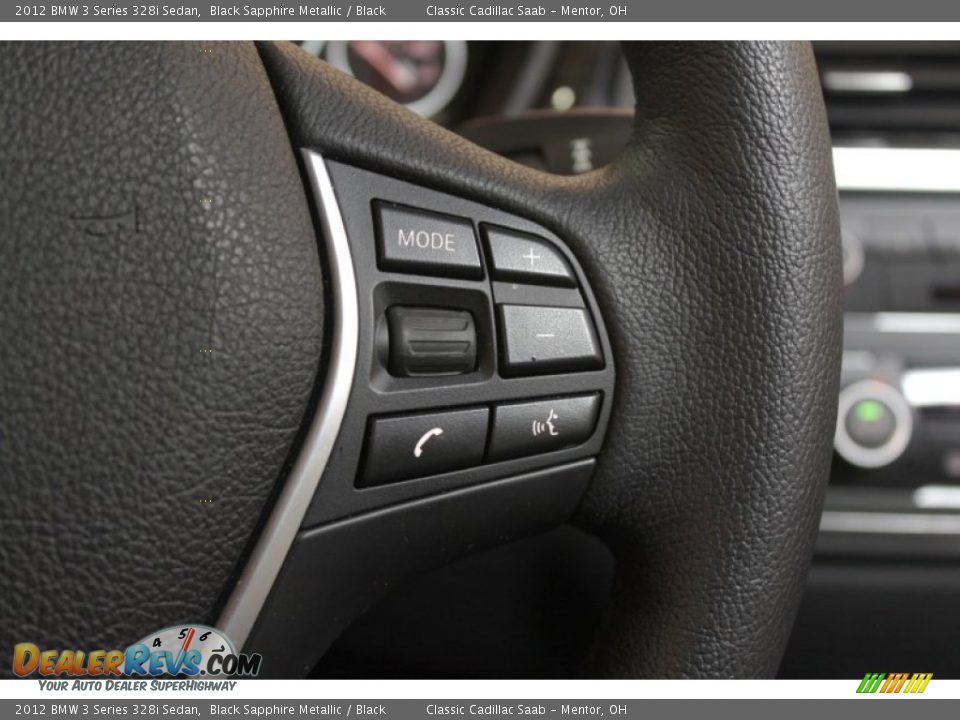 2012 BMW 3 Series 328i Sedan Black Sapphire Metallic / Black Photo #10