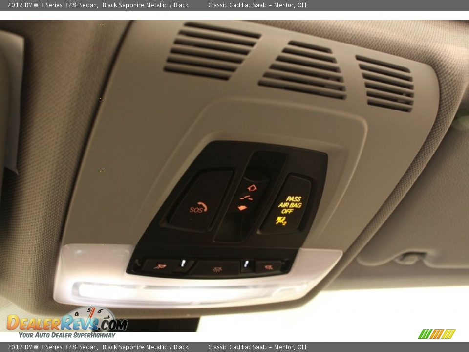 2012 BMW 3 Series 328i Sedan Black Sapphire Metallic / Black Photo #12