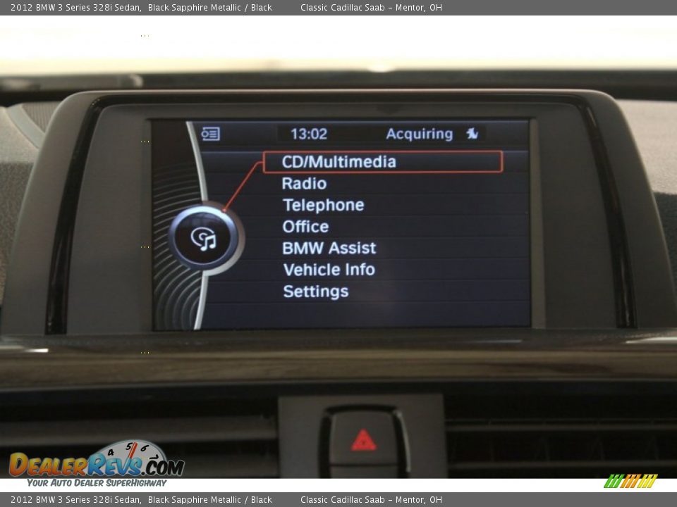 2012 BMW 3 Series 328i Sedan Black Sapphire Metallic / Black Photo #15