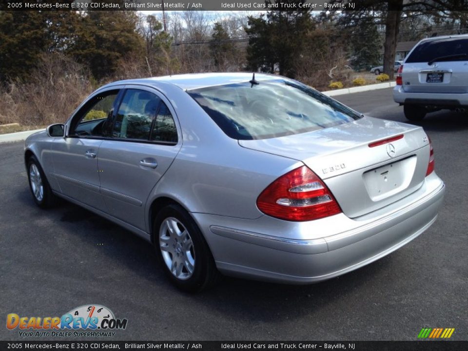 2005 Mercedes-Benz E 320 CDI Sedan Brilliant Silver Metallic / Ash Photo #15