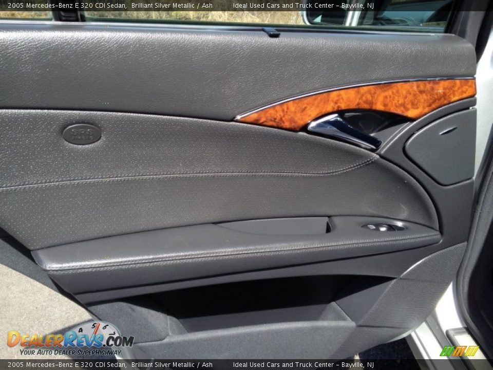 2005 Mercedes-Benz E 320 CDI Sedan Brilliant Silver Metallic / Ash Photo #19
