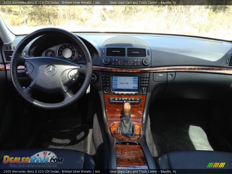 2005 Mercedes-Benz E 320 CDI Sedan Brilliant Silver Metallic / Ash Photo #22