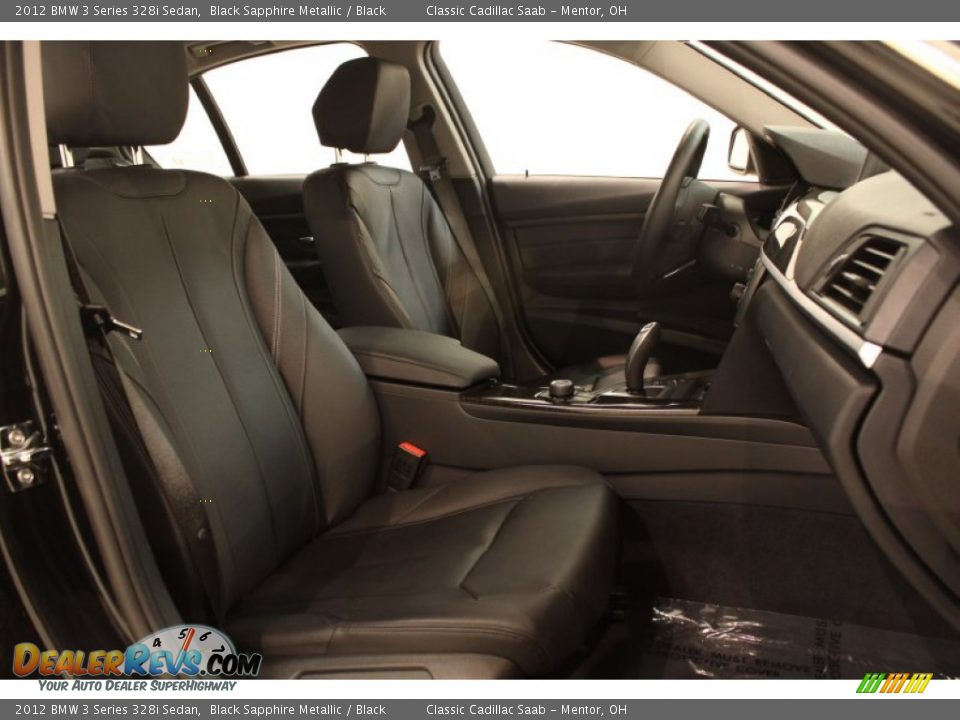 2012 BMW 3 Series 328i Sedan Black Sapphire Metallic / Black Photo #32