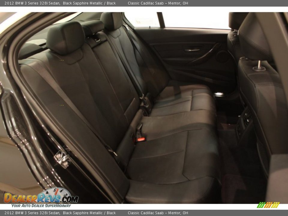 2012 BMW 3 Series 328i Sedan Black Sapphire Metallic / Black Photo #33