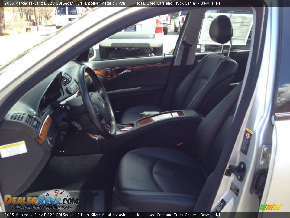 2005 Mercedes-Benz E 320 CDI Sedan Brilliant Silver Metallic / Ash Photo #25