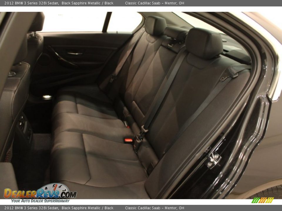 2012 BMW 3 Series 328i Sedan Black Sapphire Metallic / Black Photo #34
