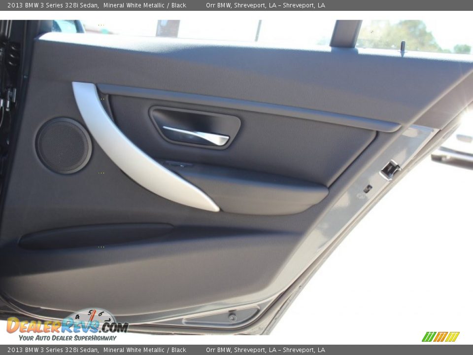 2013 BMW 3 Series 328i Sedan Mineral White Metallic / Black Photo #20