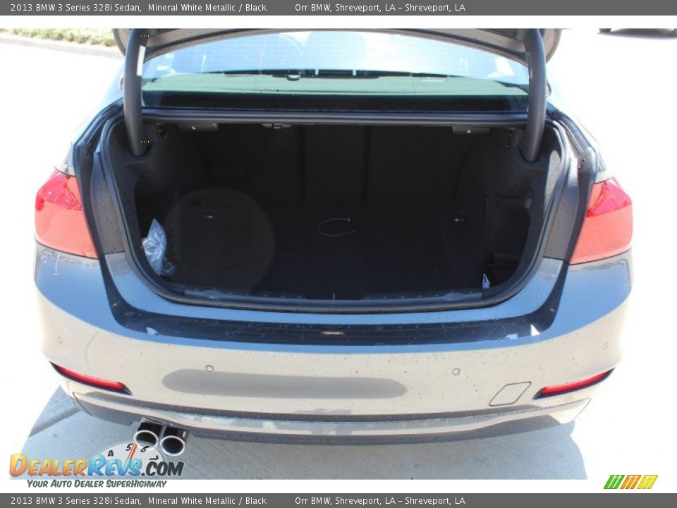 2013 BMW 3 Series 328i Sedan Mineral White Metallic / Black Photo #22