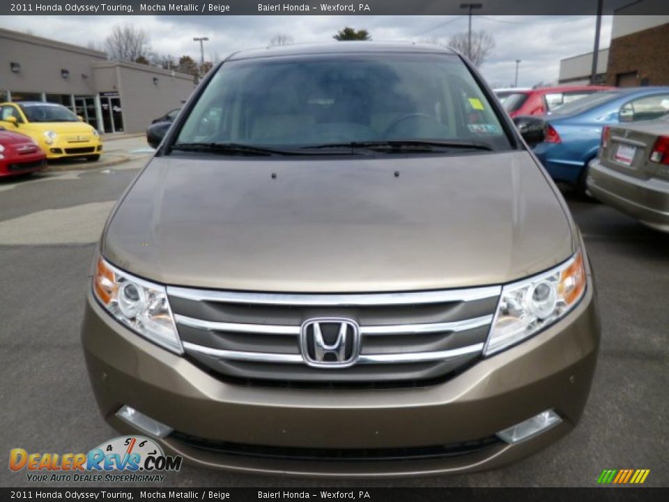 2011 Honda Odyssey Touring Mocha Metallic / Beige Photo #2